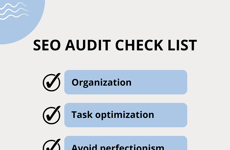 SEO Audit Check List