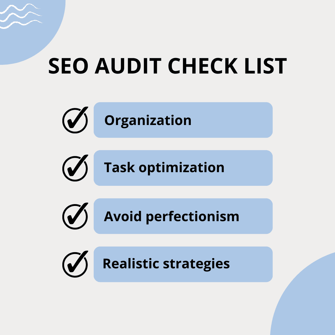 SEO Audit Check List